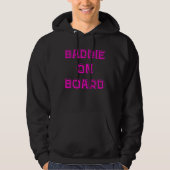Baddie On Board Graphic パーカ (正面)
