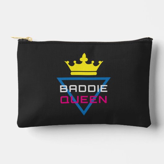 Baddie Queen Crown Y2K アクセサリーポーチ (正面)