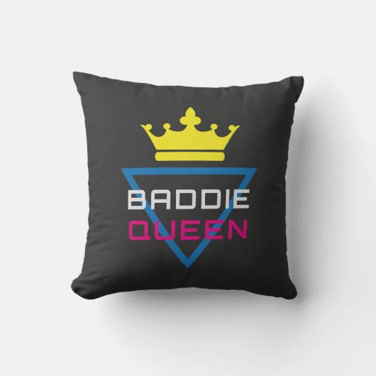 Baddie Queen Crown Y2K クッション (正面)