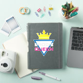 Baddie Queen Crown Y2K シール (iPadカバー)