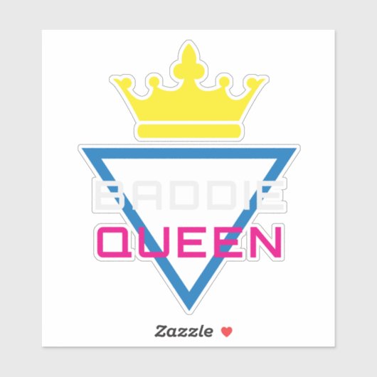 Baddie Queen Crown Y2K シール (シート)