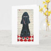 Baddogよいカード カード (黄色い花)