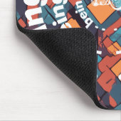 Baddy Daddy Chopper幾何学的な反政府勢力デザイン マウスパッド (コーナー)