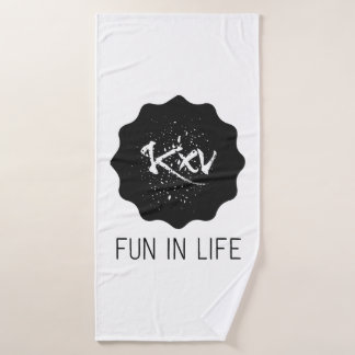 Badehandtuch Fun in Life  バスタオル