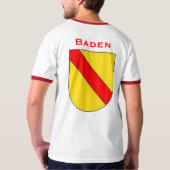 Badenのワイシャツ Tシャツ (裏面フル)