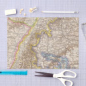 Badenドイツの地図書の地図 薄葉紙 (クラフト)