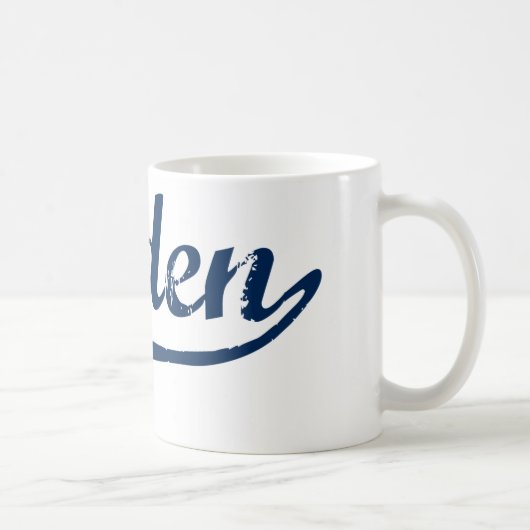 Badenペンシルバニアのクラシックなデザイン コーヒーマグカップ (右)