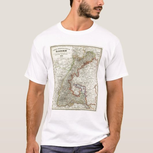 Baden、ドイツ Tシャツ (正面)