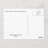 Baden Bei Wien, Lanner-Strauss-Denkmal ポストカード (裏面)