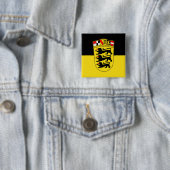 Baden-Württemberg (国家、素晴らしい腕)、ドイツ 缶バッジ (インサイチュ)