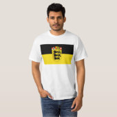 Baden-Württemberg (国家、素晴らしい腕)、ドイツ Tシャツ (正面フル)