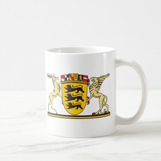 badenwurtemberg_coa1 コーヒーマグカップ (右)