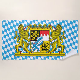 Badetuch Bayernwappen ビーチタオル