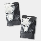 Badge バッジ (正面&裏面)