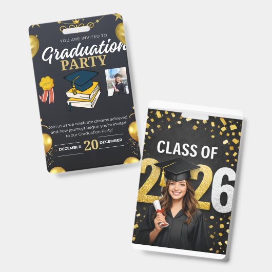 Badge バッジ (正面＆裏面)