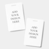 Badge バッジ (正面＆裏面)