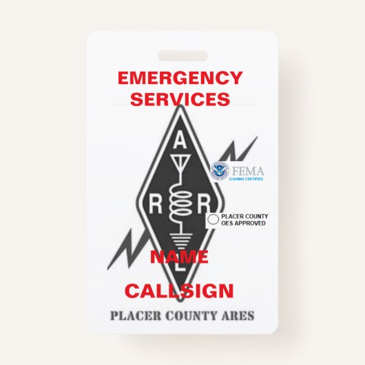 Badge バッジ (正面)