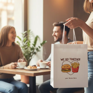 Badge ミディアムペーパーバッグ