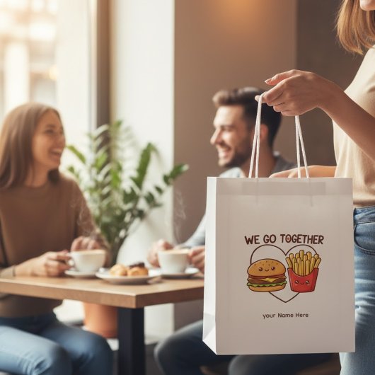 Badge ミディアムペーパーバッグ