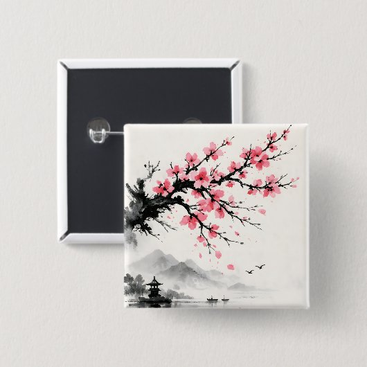 Badge 缶バッジ (正面&裏面)