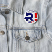 Badge 57 mm, Reconquête 2027 缶バッジ (インサイチュ)