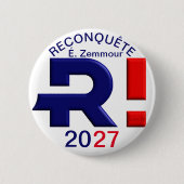 Badge 57 mm, Reconquête 2027 缶バッジ (正面)
