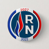 Badge 57 mm, RN 2022 2027 3D 缶バッジ (正面)
