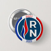Badge 57 mm, RN 2022 2027 3D 缶バッジ (正面&裏面)