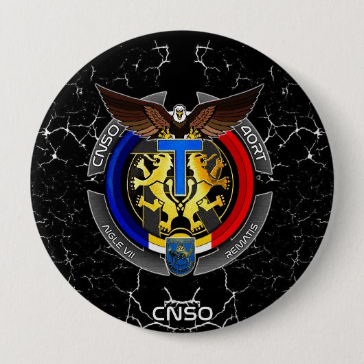 BADGE AIGLE7 缶バッジ (正面)