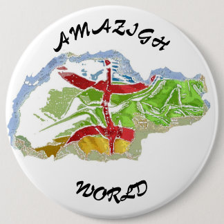 Badge, Amazigh, berbère, kabyle, Algérie, Makouda, 缶バッジ