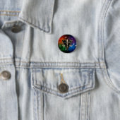 Badge Balance Zodiaque Cadeau Astrologie 缶バッジ (インサイチュ)