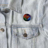 Badge Bélier Zodiaque Cadeau Astrologie 缶バッジ (インサイチュ)