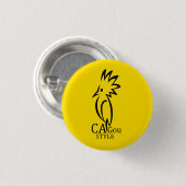 Badge Cagou Style 缶バッジ (正面&裏面)