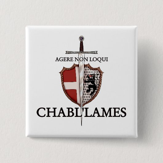 Badge carré AMHEdu74 缶バッジ (正面)
