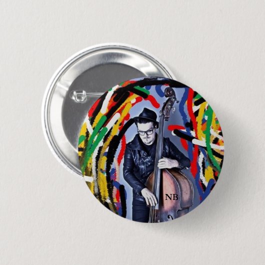 Badge color fun Nick Bresco 缶バッジ (正面&裏面)