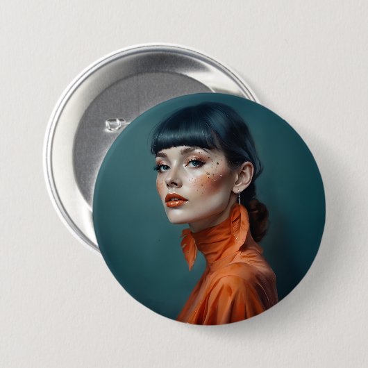 Badge Design 缶バッジ (正面&裏面)