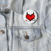 Badge devil heart 缶バッジ (インサイチュ)