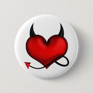 Badge devil heart 缶バッジ