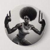 badge girl boss 缶バッジ (正面)