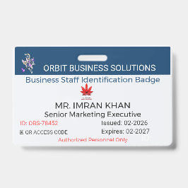 Badge Identification, Badge Personnalisé | Pro ID バッジ