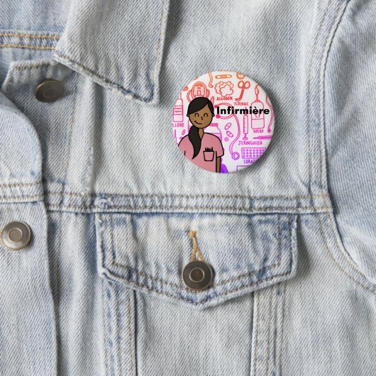 Badge Infirmière 缶バッジ (インサイチュ)
