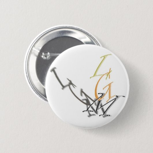 Badge LGM 缶バッジ (正面&裏面)