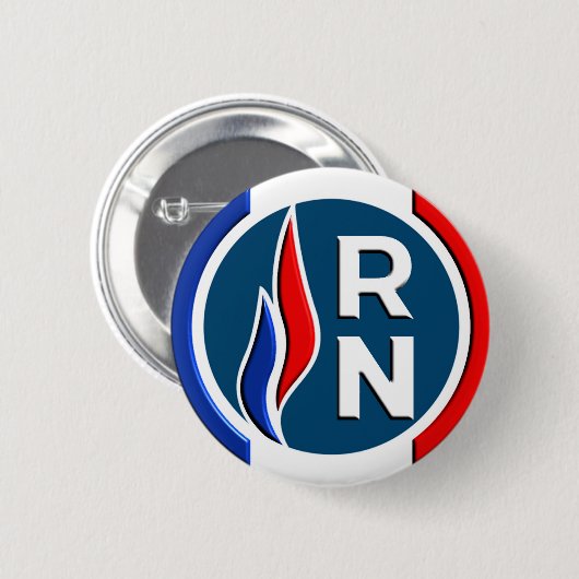 Badge NEW LOGO RN 3D 缶バッジ (正面&裏面)