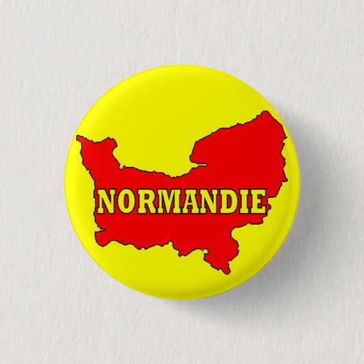Badge normandie 缶バッジ (正面)