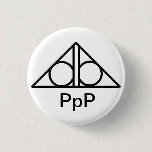 Badge PpP 缶バッジ (正面)