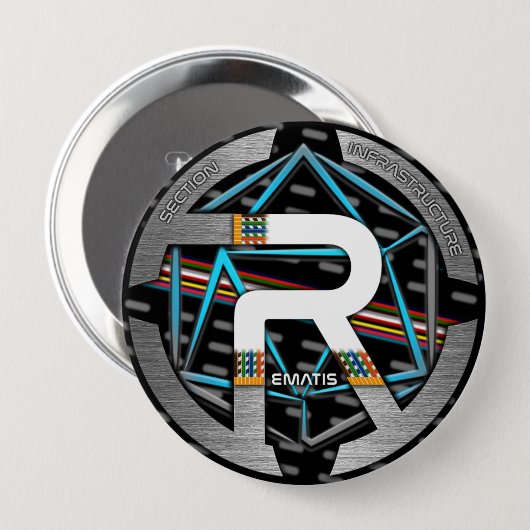 BADGE REMATIS 缶バッジ (正面&裏面)