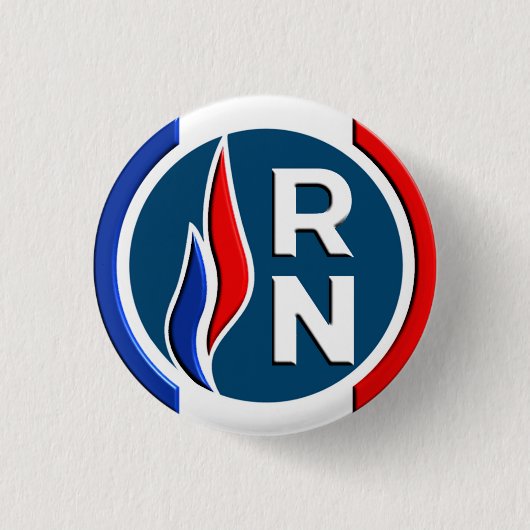 Badge RN 3D 缶バッジ (正面)