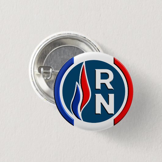 Badge rond 32 mm, RN 2022 3D 缶バッジ (正面&裏面)
