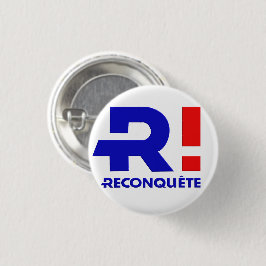 Badge rond 32 mm, Zemmour Président 2022 缶バッジ
