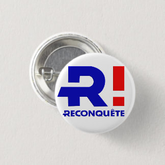 Badge rond 32 mm, Zemmour Président 2022 缶バッジ